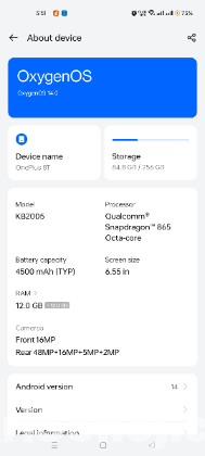 One Plus 8t